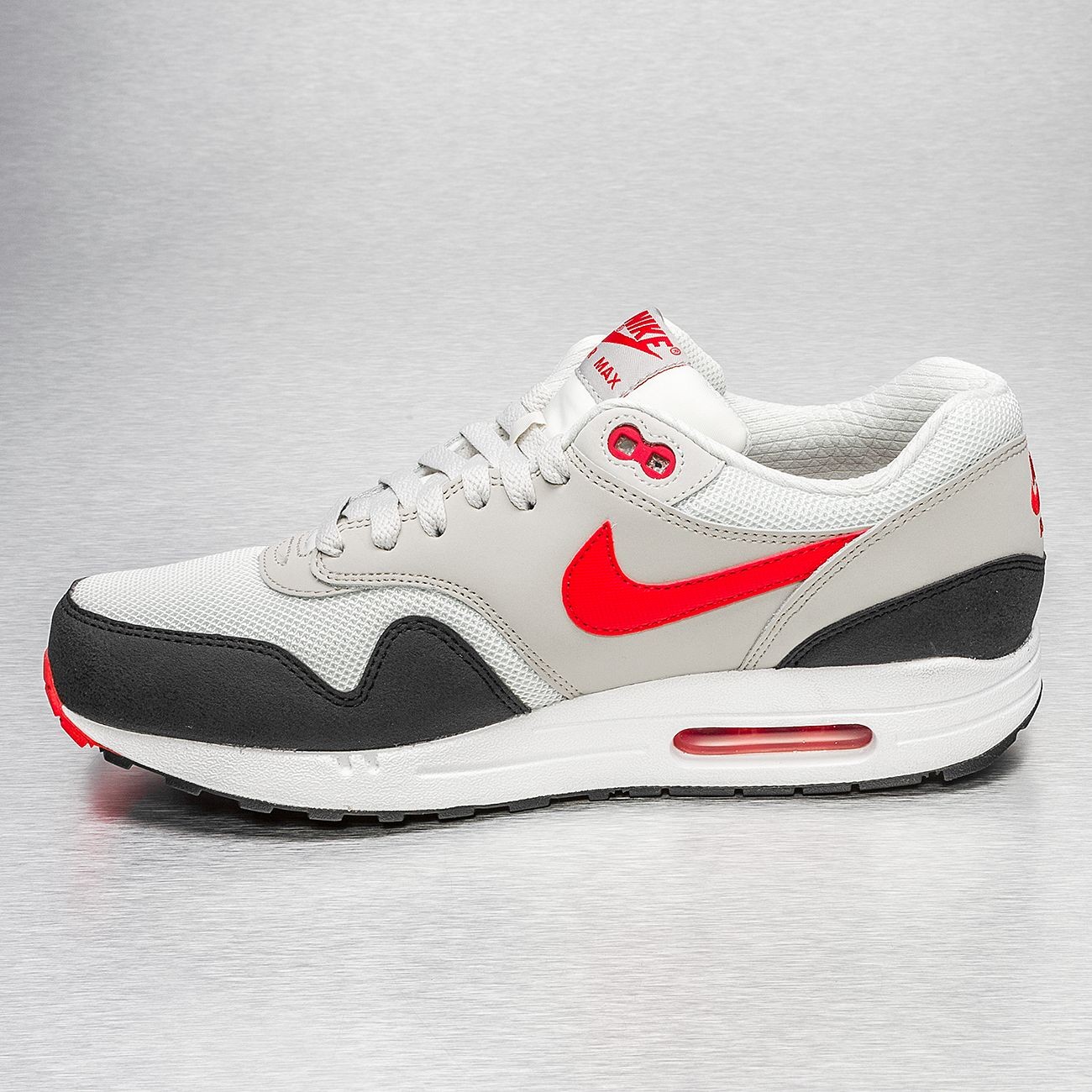 basket nike air max 1 essential rouge blanc