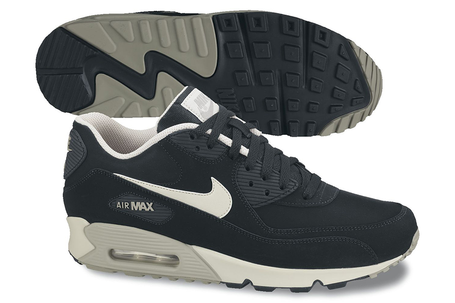 air max 90 essential bianche e nere