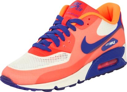 nike air max 90 femmes hyperfuse bleu blanc