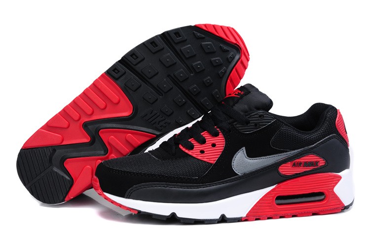 nike air max 90 femme noir et rouge