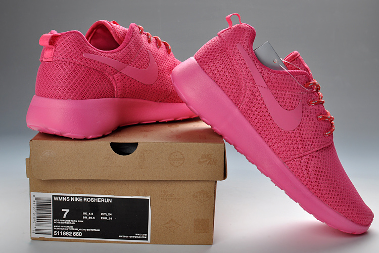 nike roshe run rose