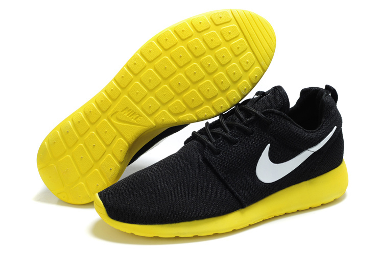 nike roshe run floral femme jaune