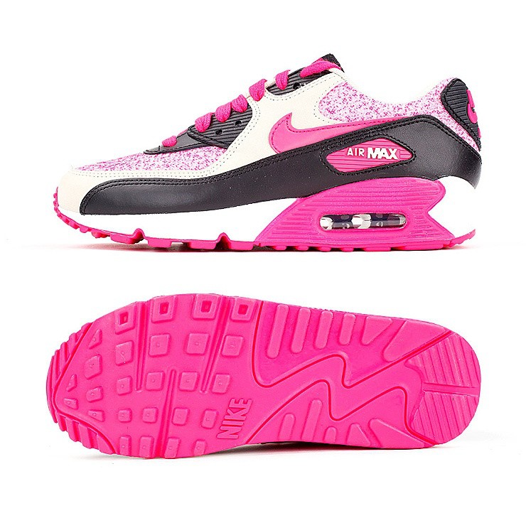 nike air max 90 femmes voile de bouleau de la force rose